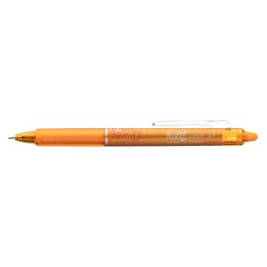 Pilot Frixion Clicker - med klik - 0,7 mm - Abrikos Orange - udviskelig varmef�lsomt bl�k