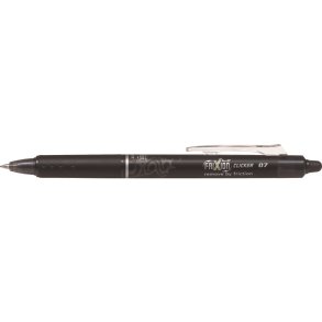 Pilot Frixion Rollerball Clicker - 0,7 mm - sort