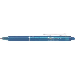 Pilot Frixion Clicker - med klik - 0,7 mm - lysebl� - udviskelig varmef�lsomt bl�k