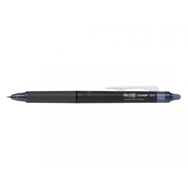 Pilot Frixion Point Clicker - med klik - 0,5 mm - blsort