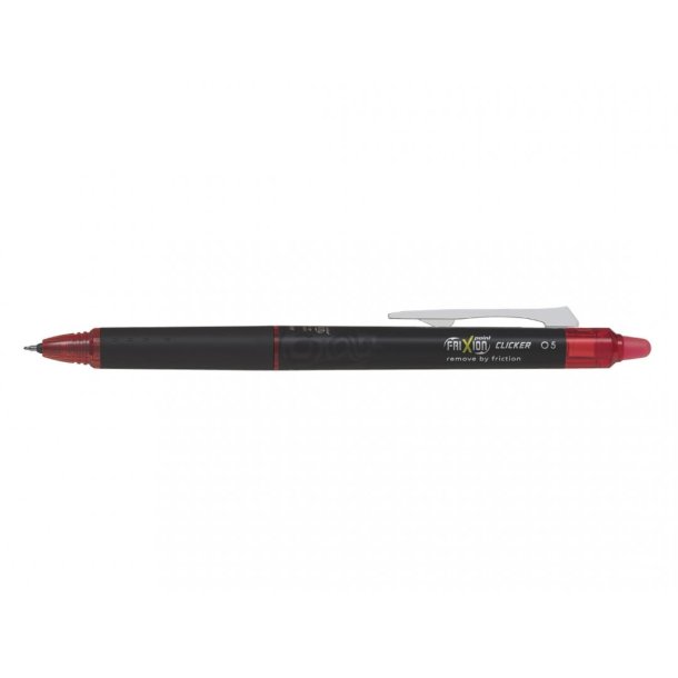 Pilot Frixion Point Clicker - med klik - 0,5 mm - rd