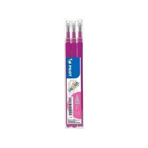 Pilot Frixion Clicker - refill - 0,5 mm - pink - 3 stk.