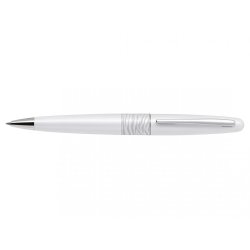 Pilot Kuglepen - MR2 - medium spids - 1,0 mm - hvid - tiger