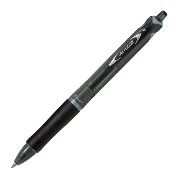 Pilot Kuglepen - med klik - Acroball - BeGreen - 0,7 mm - sort