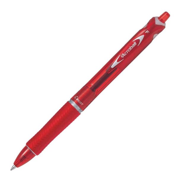 Pilot Kuglepen - med klik - Acroball - BeGreen - 0,7 mm - rd