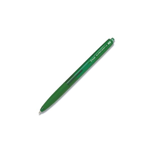 Pilot Kuglepen - med klik - Super Grip G - 0,7 mm - grn