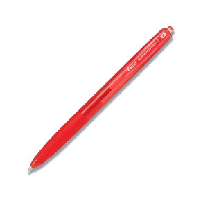 Pilot Kuglepen - med klik - Super Grip G - 0,7 mm - r�d