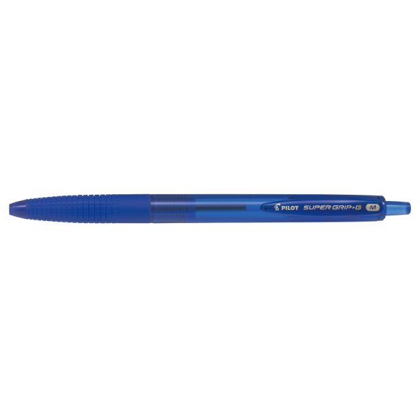 Pilot kuglepen - med klik - Super Grip G - 1,0 mm - bl