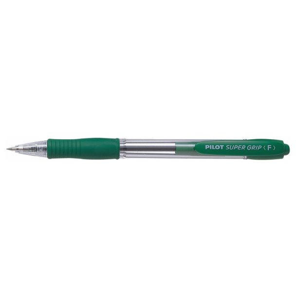 Pilot Ballpoint Pen - Super Grip - 0,7 mm - green