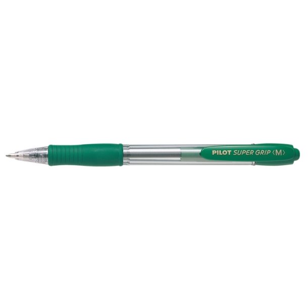 Pilot Kuglepen Super Grip 1,0mm gr�n