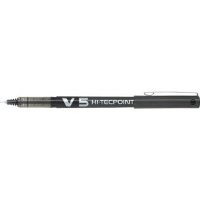 Pilot V5 Hi-Tecpoint Rollerpen - 0,5mm - sort