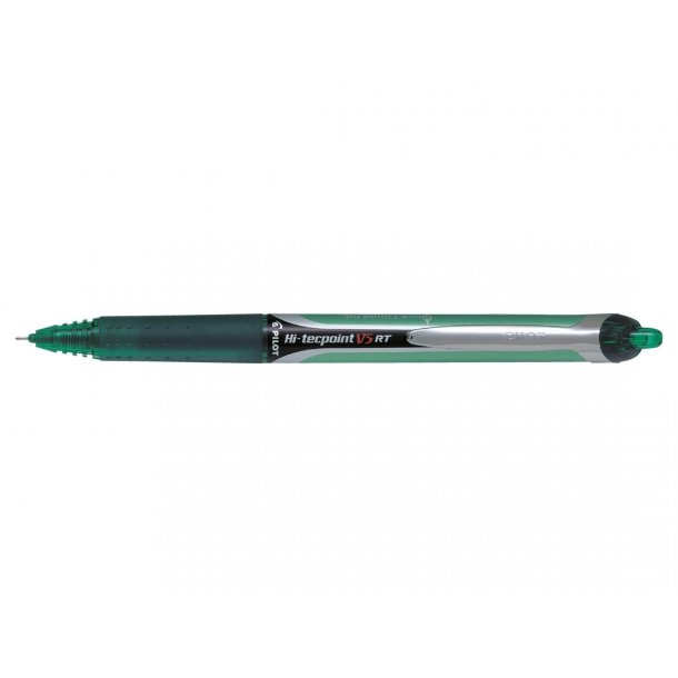 Pilot Ball-liner - med klik - Hi-Tecpoint - V5 - 0,5 mm - grn