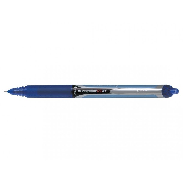 Pilot Ball-liner - med klik - Hi-Tecpoint - V5 - 0,5 mm - bl