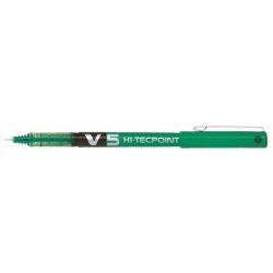 Pilot V5 Hi-Tecpoint Rollerpen - 0,5mm - gr�n