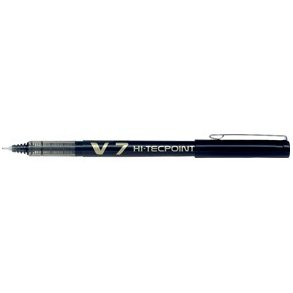 Pilot Ball-liner - Hi-Tecpoint V7 - 0,7 - sort