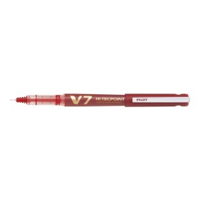 Pilot Hi-Tecpoint V7 Rollerpen - 0,7mm - R�d