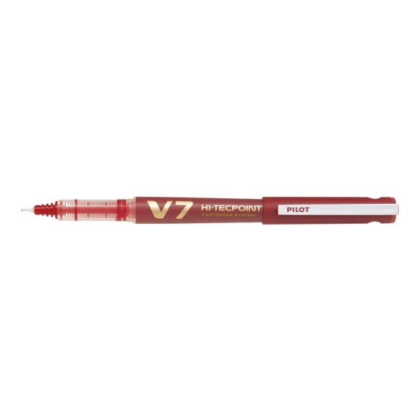 Pilot Hi-Tecpoint V7 Rollerpen - 0,7mm - R�d