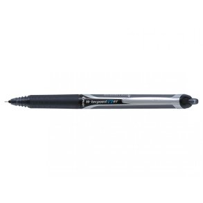 Pilot Ball-liner - med klik - Hi-Tecpoint - V7 - 0,7 mm - sort