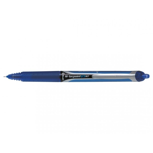 Pilot Ball-liner - med klik - Hi-Tecpoint - V7 - 0,7 mm - bl