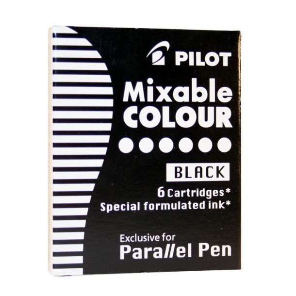 Pilot Patron - til Parallel Pen - sort - 6 stk.