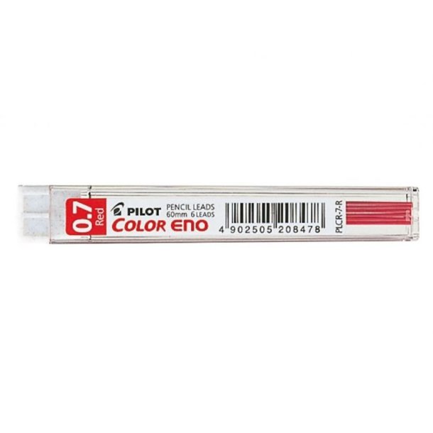 Pilot Stifter - farvede Color ENO - 0,7 mm - HB rd - 6 stk.