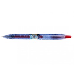 Pilot Kuglepen - med klik - B2P - Ecoball - medium - 0,7 mm - rd