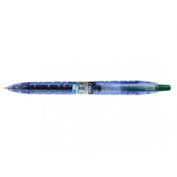 Pilot Kuglepen - med klik - B2P - Ecoball - medium - 0,7 mm - grn