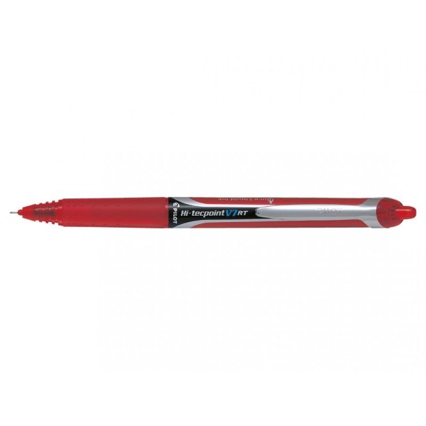 Pilot Ball-liner med klik Hi-Tecpoint V7 0,7 mm r�d
