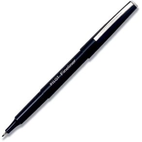 Pilot Finelinerpure filt pen - 0,4mm sort pen