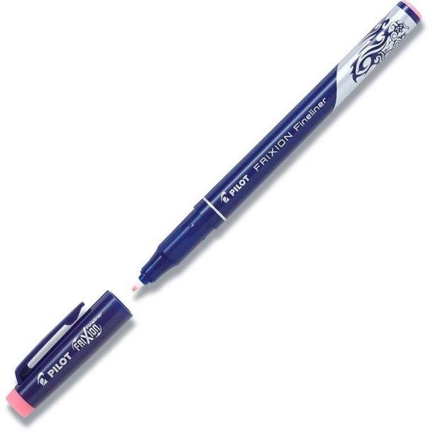 Pilot Frixion color Fineliner pen - 0,45mm lys rosa pen