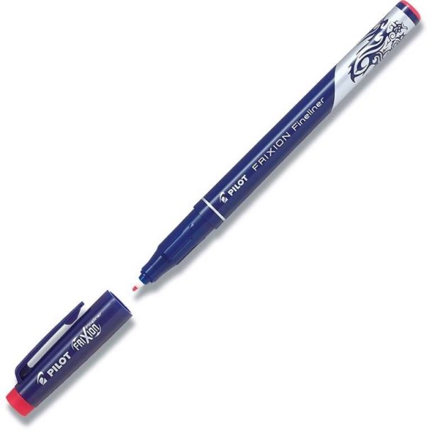 Pilot Frixion color Fineliner pen - 0,45mm rd pen