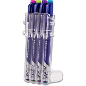 Pilot Frixion color Fineliner pens - 0,45mm - Set2Go - 4 Pastel farver