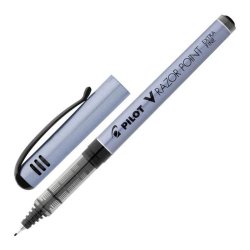 Pilot V-Razor Point fineliner pen - 0,4mm - sort pen