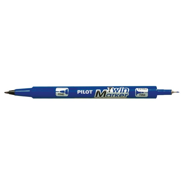 Pilot Marker - Twin Marker - BG - 1,0/2,0 mm - bl