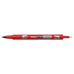 Pilot Marker - Twin Marker - BG - 1,0/2,0 mm - r�d