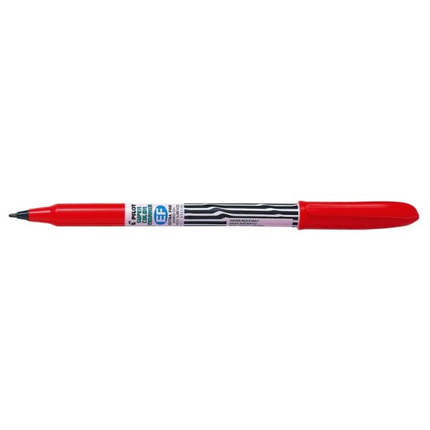 Pilot Permanent Marker - Super Color - ekstra fine - 2,0 mm - rd