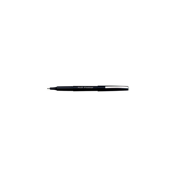 Pilot Filtpen Fineliner - m/htte - 1,2 - sort