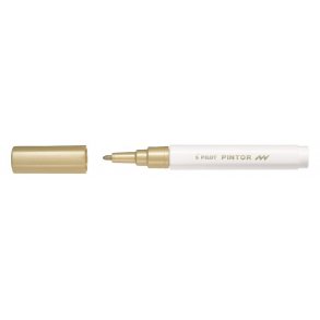 Pilot Permanent marker Pintor - Fine - 1,0 mm - guld