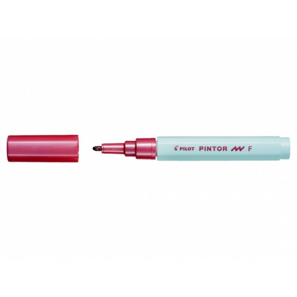 Pilot Permanent marker Pintor - Fine - 1,0 mm - metal pink