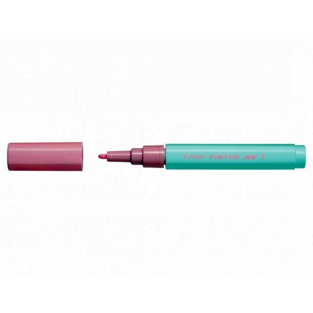 Pilot Permanent marker Pintor - Fine - 1,0 mm - pastel pink