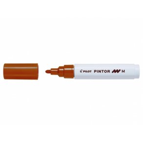 Pilot Permanent marker Pintor - Medium - 1,4 mm - brun