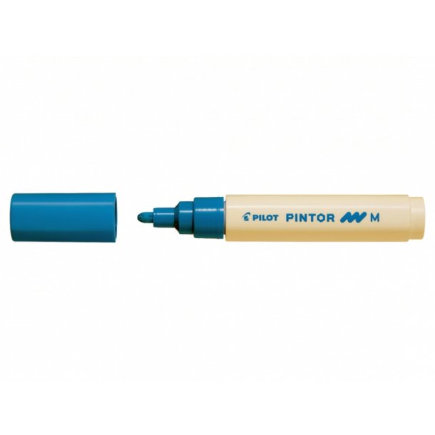 Pilot Permanent marker Pintor - Medium - 1,4 mm - lysebl