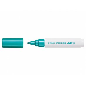 Pilot Permanent marker Pintor - Medium - 1,4 mm - metal gr�n