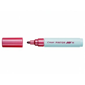 Pilot Permanent marker Pintor - Medium - 1,4 mm - metal pink