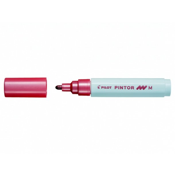 Pilot Permanent marker Pintor - Medium - 1,4 mm - metal pink