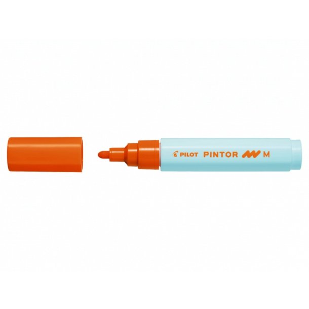 Pilot Permanent marker Pintor - Medium - 1,4 mm - orange