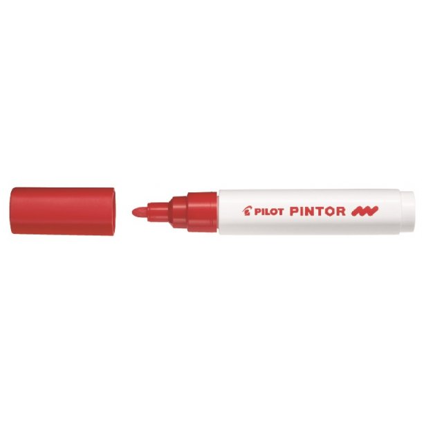 Pilot Permanent marker Pintor - Medium - 1,4 mm - rd