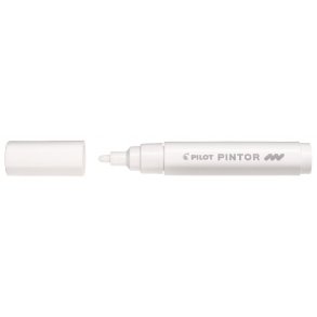 Pilot Permanent marker Pintor - Medium - 1,4 mm - hvid