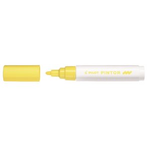 Pilot Permanent marker Pintor - Medium - 1,4 mm - gul