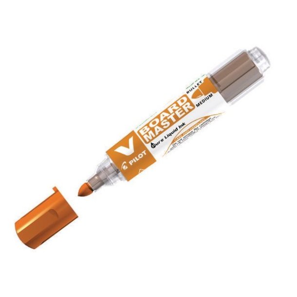 Pilot Whiteboard Marker - V-Board - BG - rund spids - 2,3 mm - orange
